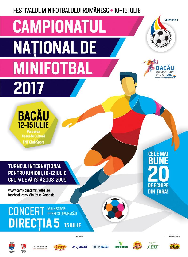 Festivalul minifotbalului românesc începe cu o competiție de juniori